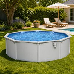 457cm Steel Frame Swimming Pool for Family Enjoyment