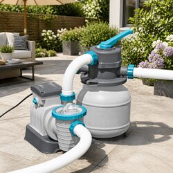 Reliable 1500GPH Pool Sand Filter Pump for Quality Filtration