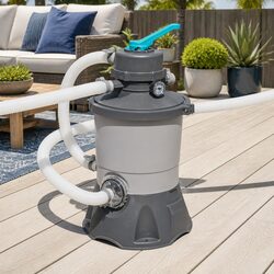 Reliable 800GPH Sand Filter Pump for Above-Ground Pools