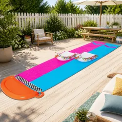Reassuringly Fun Inflatable Water Slide for Kids