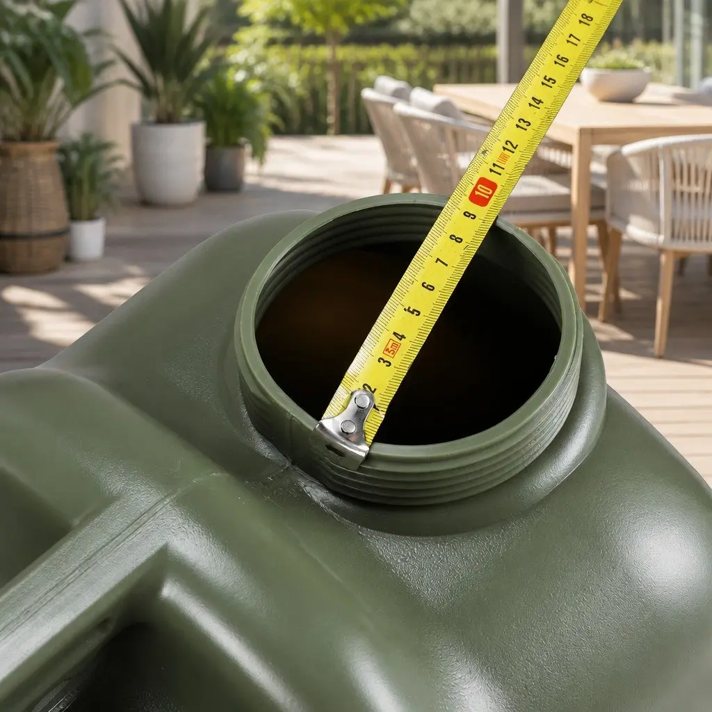 Water Container 25L Outdoor Storage Tank Green Portable Camping