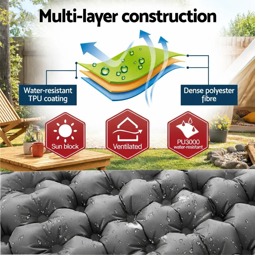 Self-Inflating Sleeping Mat for Camping Enthusiasts