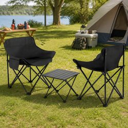 Durable Folding Camping Table and Chair Set