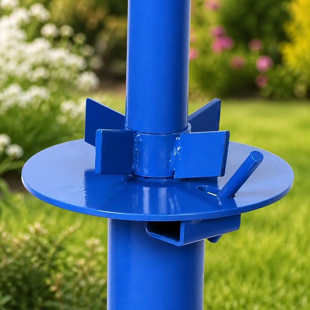 Motorcycle Tire Changer Tool Manual Pry Bar 8"-18" Rim Steel Blue