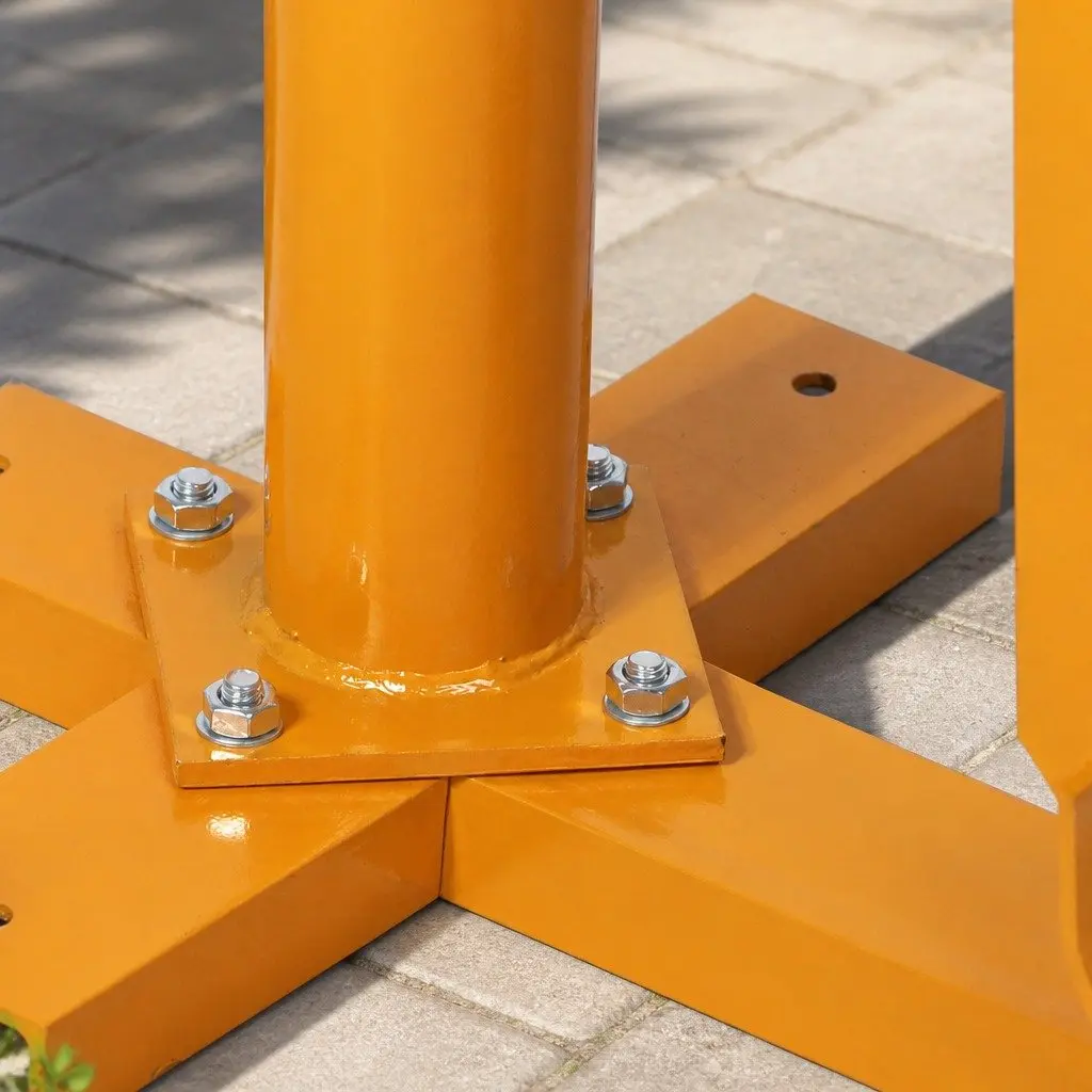 Manual Tyre Changer Tool Steel Heavy Duty Tire Change Equipment 8-18 inch Yellow