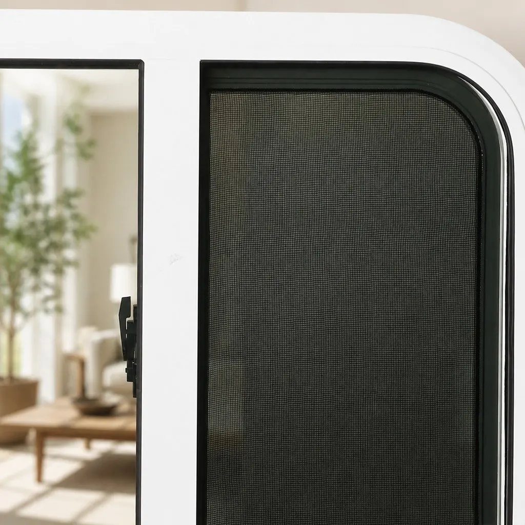 Caravan Sliding Window RV Motorhome Camper 600mm x 500mm Tempered Glass