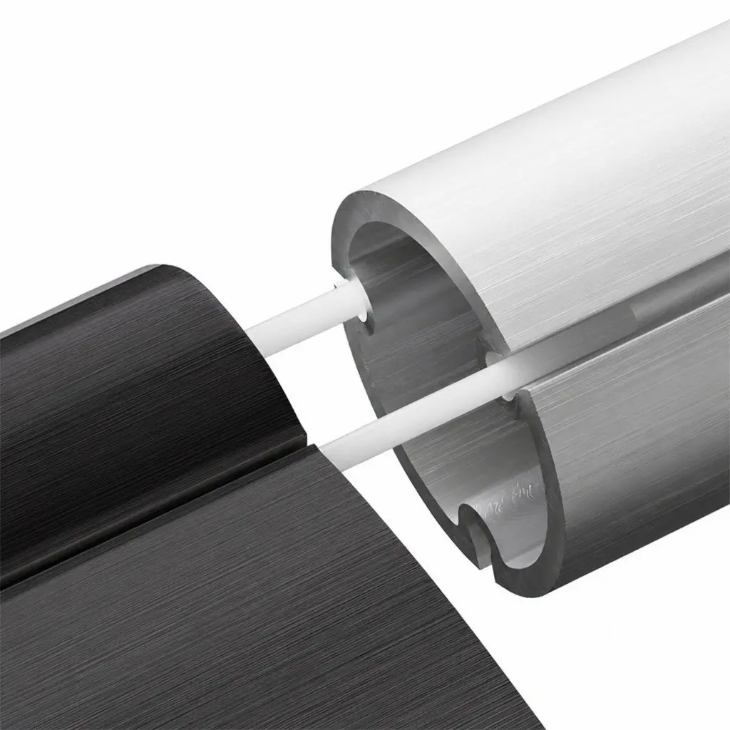 RV Awning Fabric Replacement 14FT Outdoor Protection 18.05oz Grey