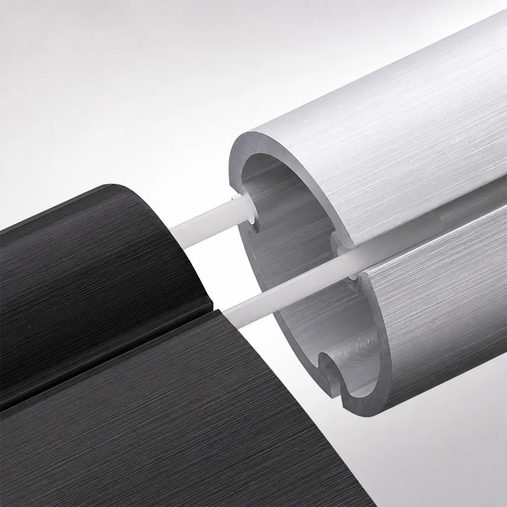 RV Awning Fabric Replacement 15FT Heavy-Duty Sun Shade Grey 18.05oz