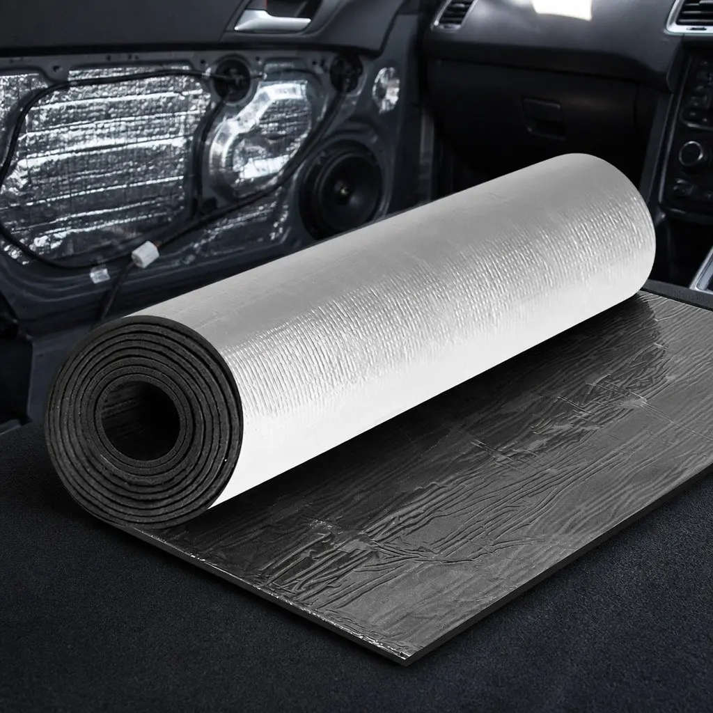 Sound Deadener Foam Insulation Roll 4.5m x 1m Vehicle Noise Vibration Heat