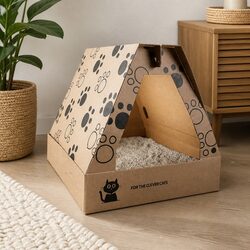 Warm and Reliable Portable Cat Litter Box
