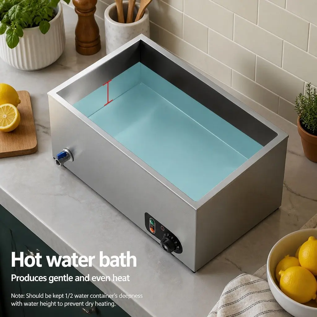 Commercial Food Warmer with 4 Pans for Efficiency