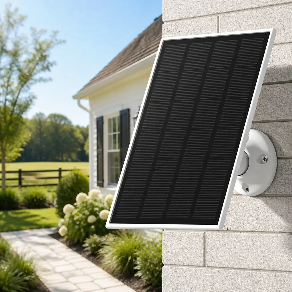 Solar Panel for Wireless Security Cameras at Home