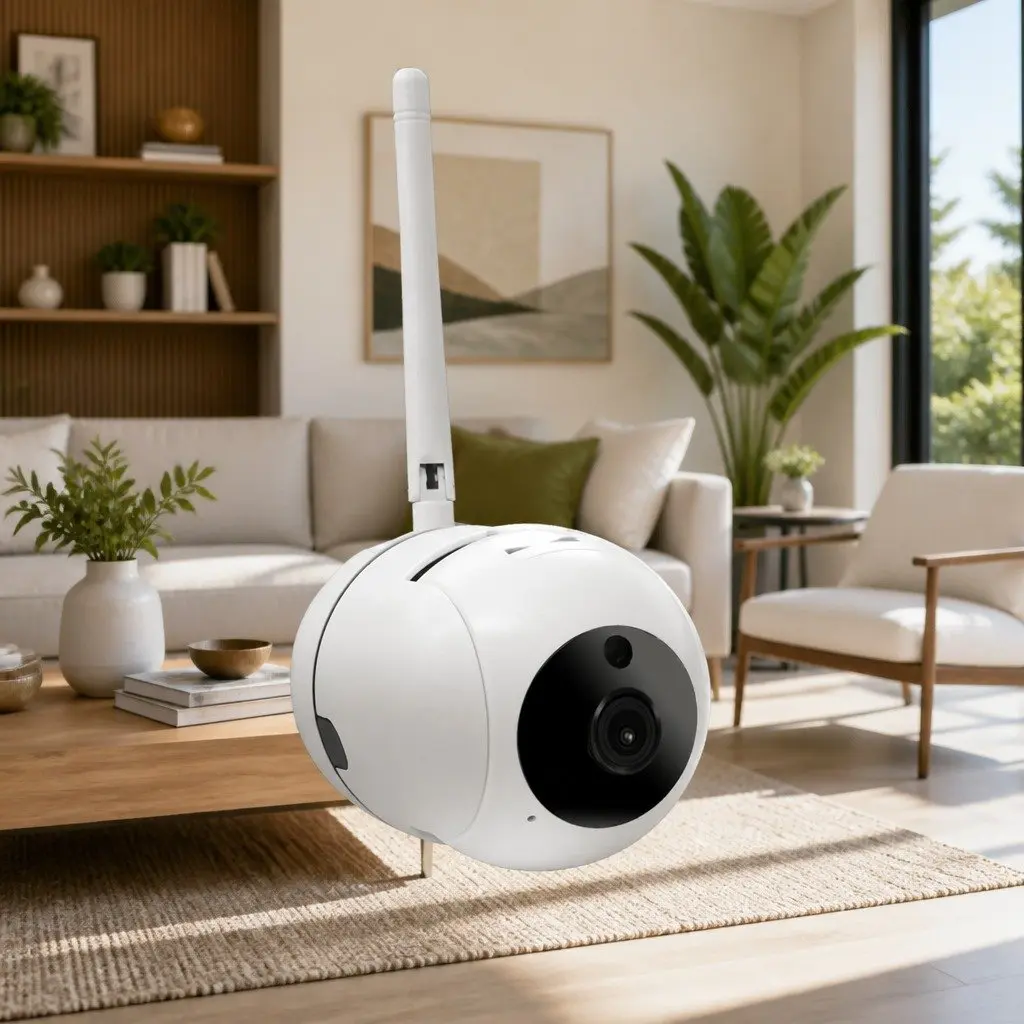 1080P Wireless IP Camera Home Security Surveillance Dome White
