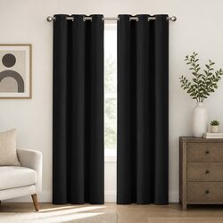 Comfortable Blockout Curtain Panels with Noise Insulation