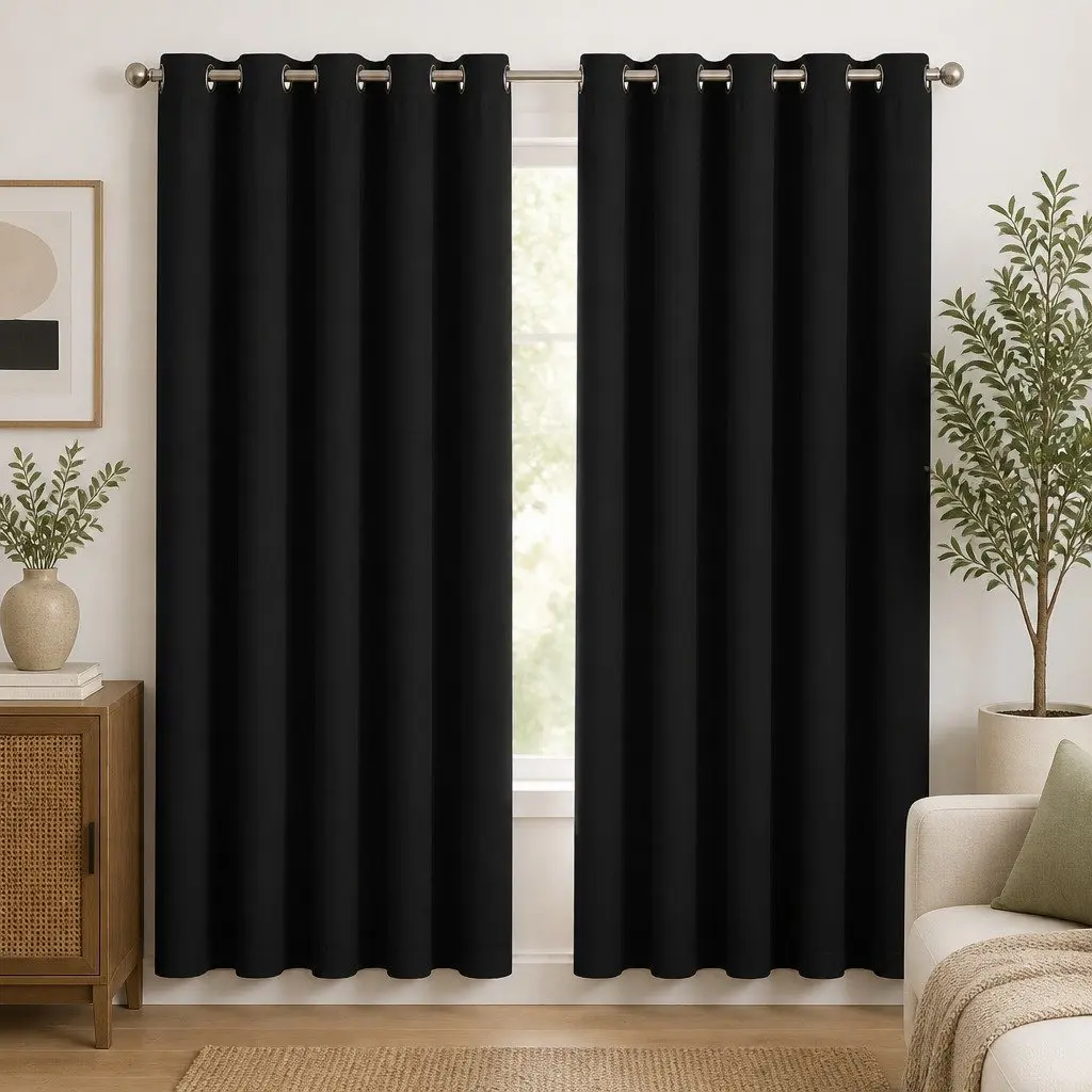 Blockout Curtain Panels with Easy Maintenance