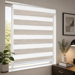 Zebra Roller Blind: Practicality Meets Value 60x210cm