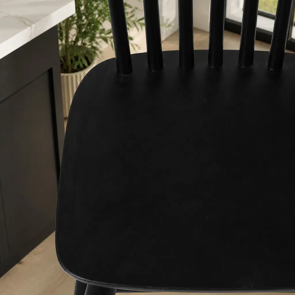 Windsor Black Dining Chair Set