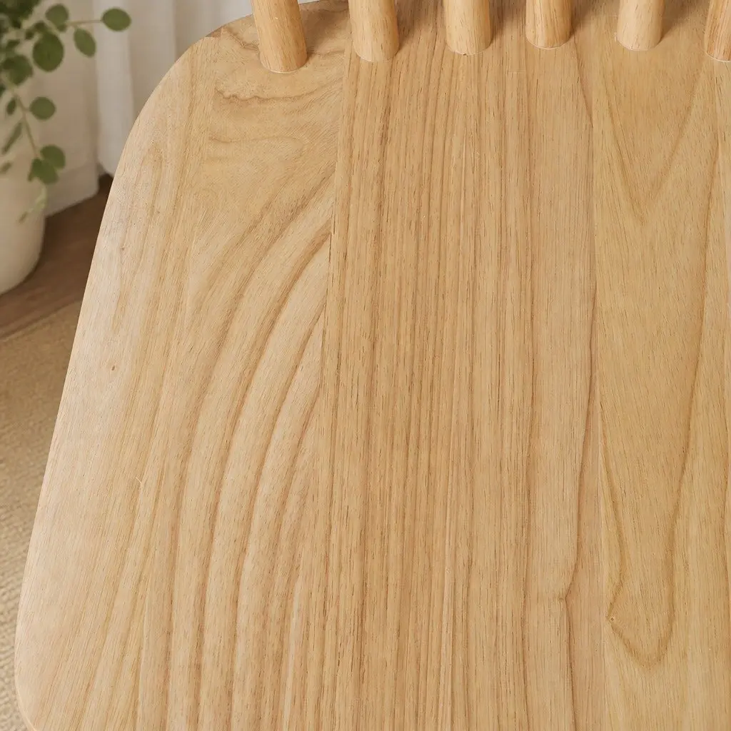 Dining Chairs Windsor Style Solid Wood Kitchen Lounge Set of 6 Oak