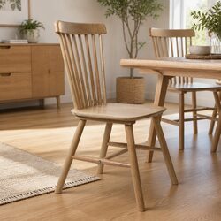 Quality Oak Wood Chairs for Dining and Kitchen Spaces