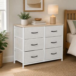 Reliable Beige Drawer Unit for Everyday Storage