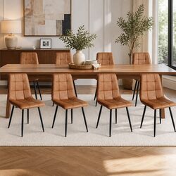 Durable and Comfortable Dining Chairs Set of 8