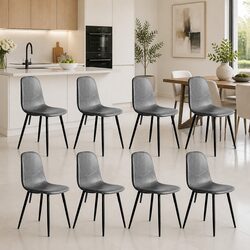 Comfortable Dining Chairs Set of 8 for Your Home