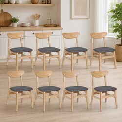 Affordable Set of 8 Dining Chairs for Comfort