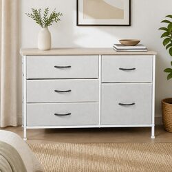 Warm Beige Storage Tower: Practicality Meets Value