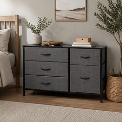 Reliable 5-Drawer Storage Tower for Your Home