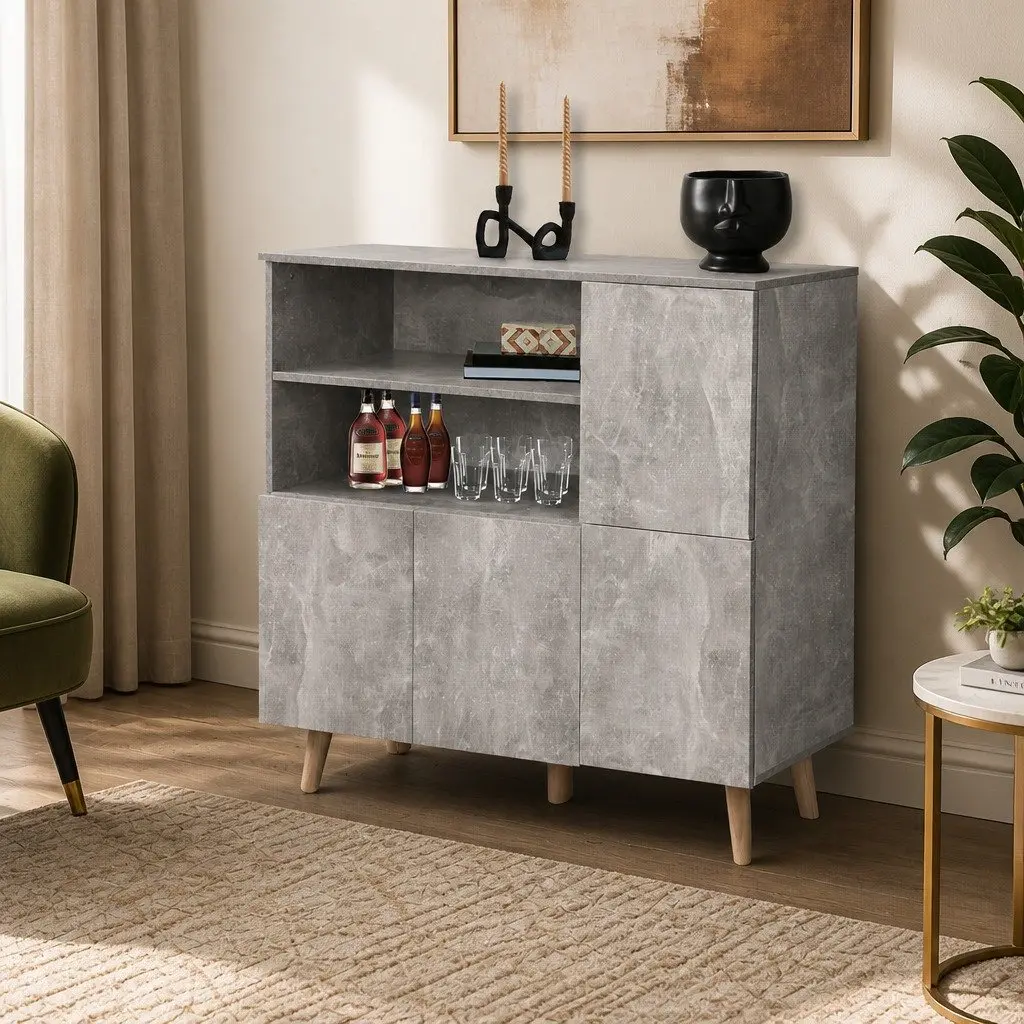 Buffet Sideboard in Grey