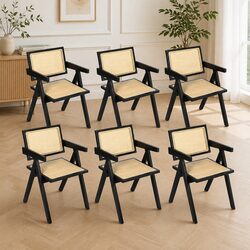 Comfort and Value in Black Wicker Armchair Set