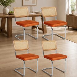Reliable Rattan Dining Chairs Set of 4 with Value