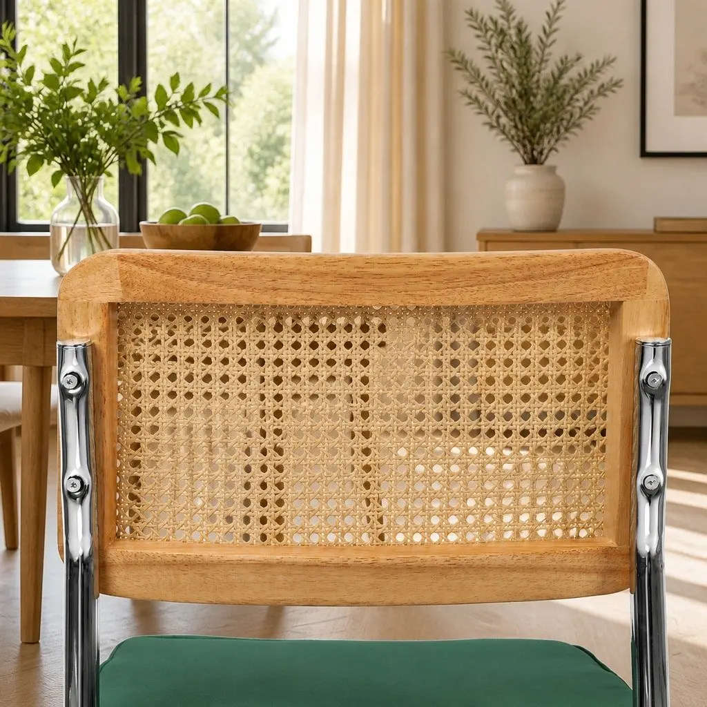 Rattan Dining Chairs Set of 8