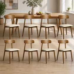Durable and Comfortable Dining Chairs Set of 8