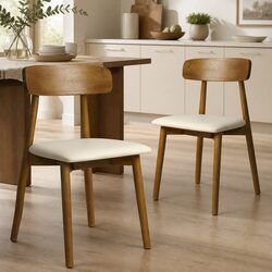 Reliable Walnut Dining Chairs Set of 2 for Comfort and Style