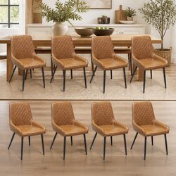 Value and Comfort in a Set of 8 Dining Chairs