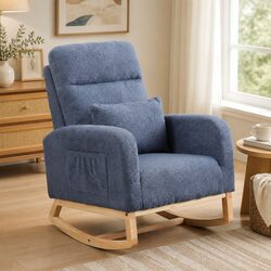 Comfortable Rocking Chair and Ottoman for Your Space