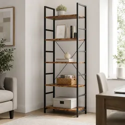 Reliable 5-Tier Bookshelf with Great Value