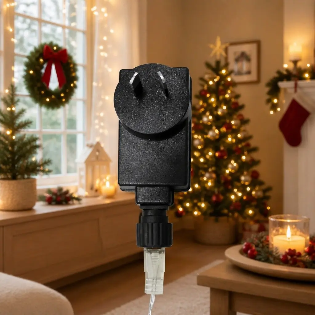LED Curtain String Lights Multi Colour Indoor Outdoor 300 Lights
