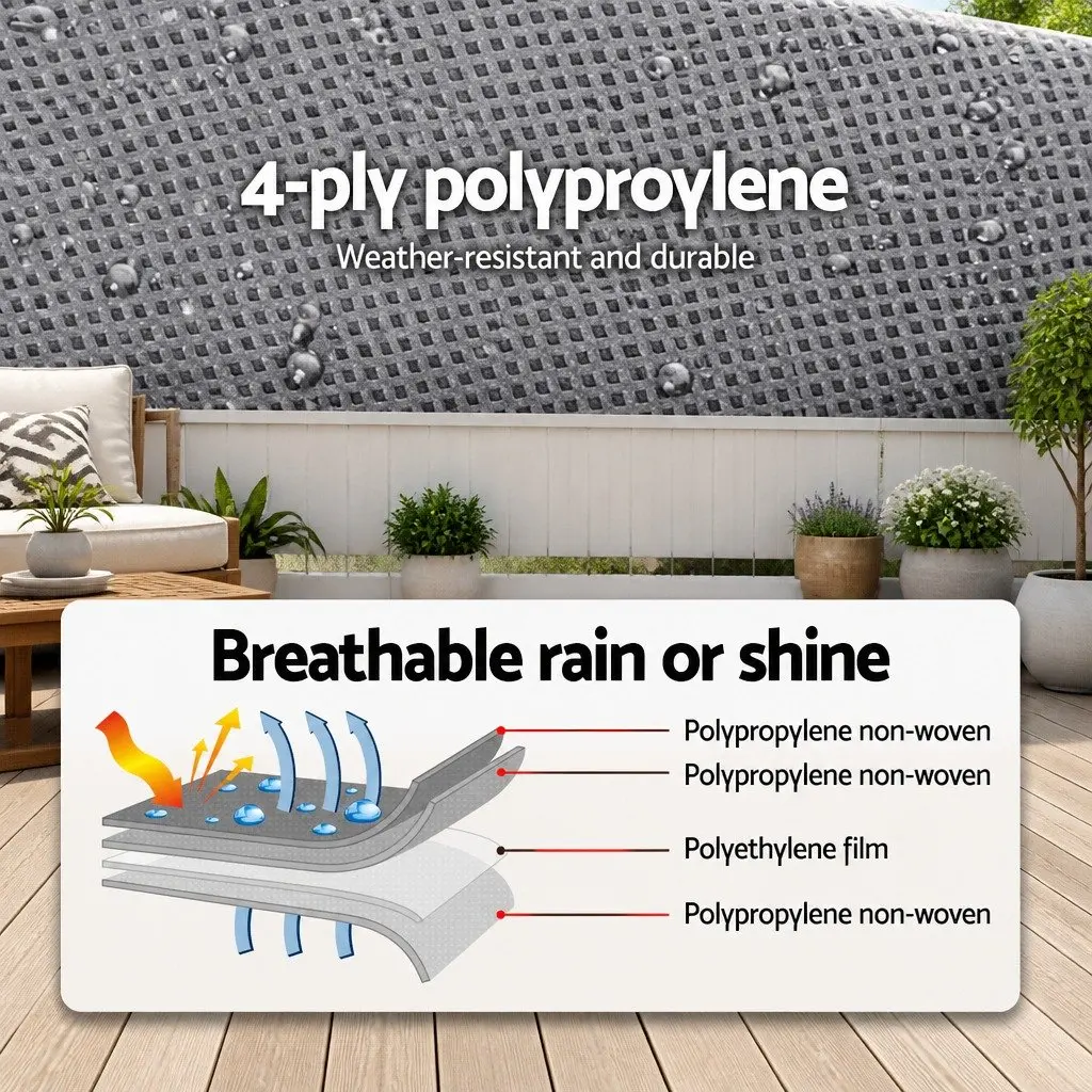 Caravan Cover 22-24ft Campervan 4 Layer Polypropylene Waterproof UV Protection