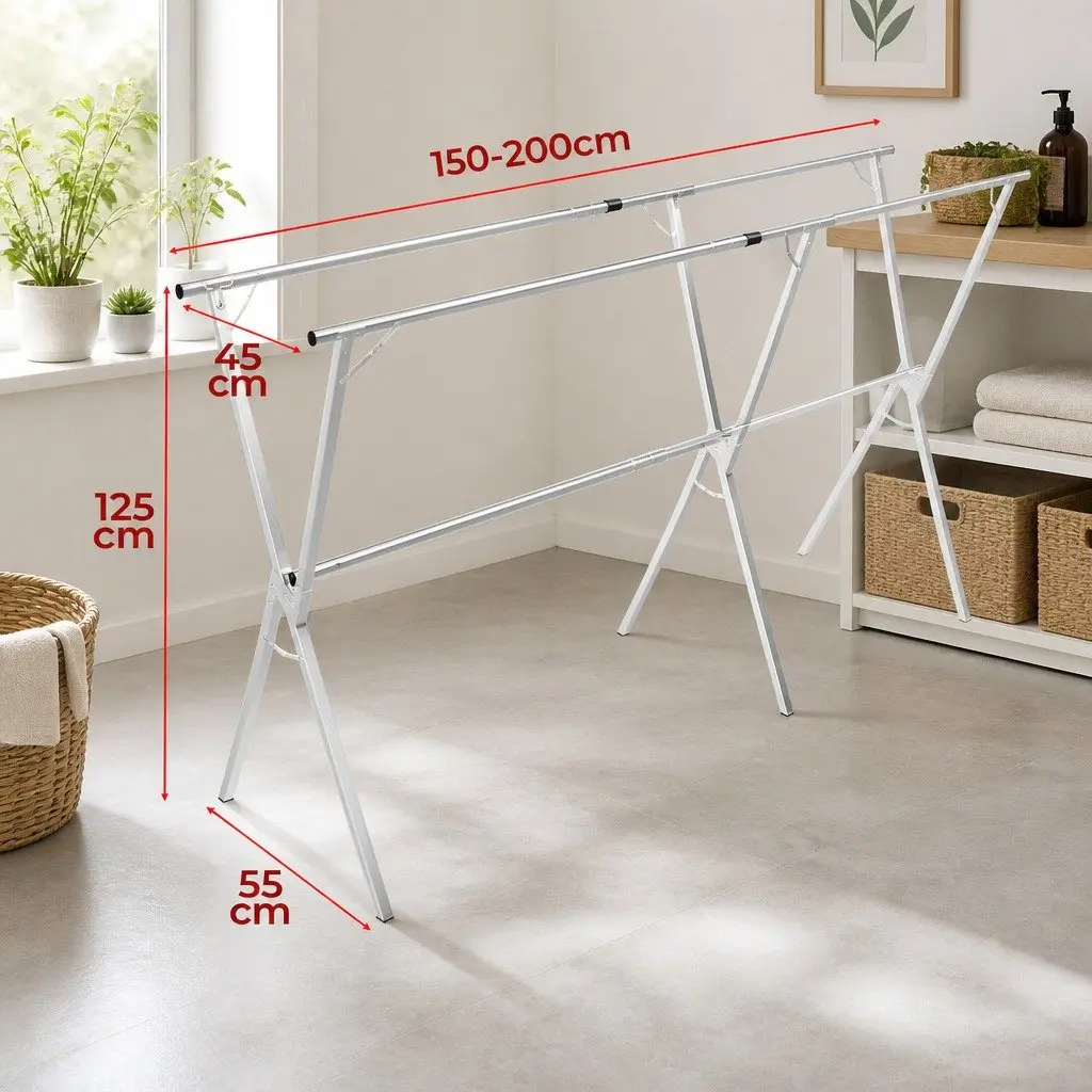 Clothes Drying Rack 150-200cm