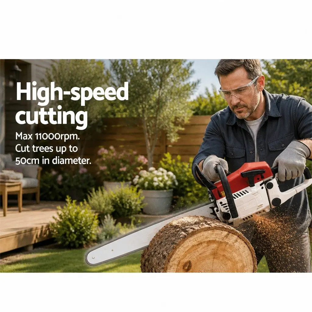 62cc Petrol Chainsaw for Lasting Performance