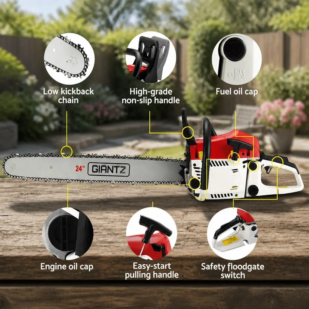 62cc Petrol Chainsaw for Lasting Performance