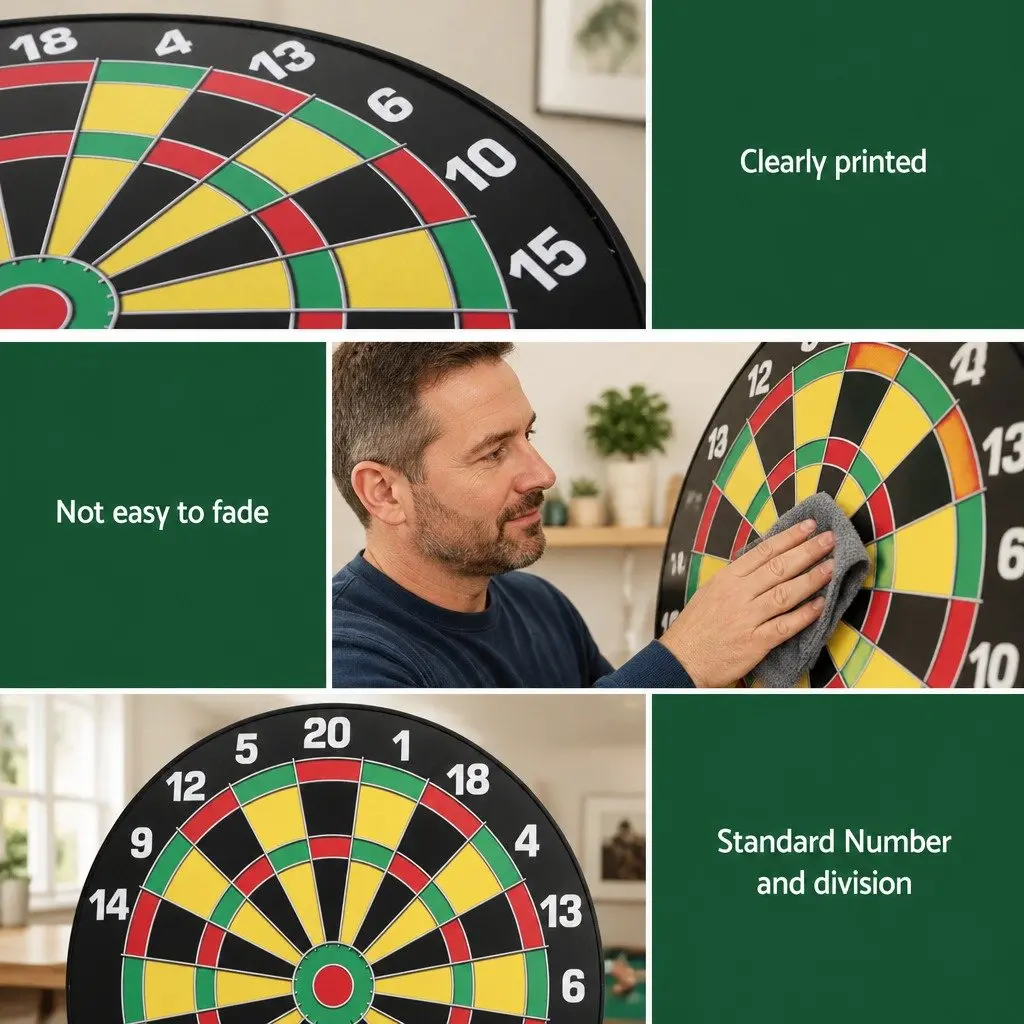 16 Inch Magnetic Dartboard for Endless Fun