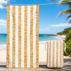 Kids Beach Towel Quick Dry Compact Lightweight Sand Free Pool Swim Playful
