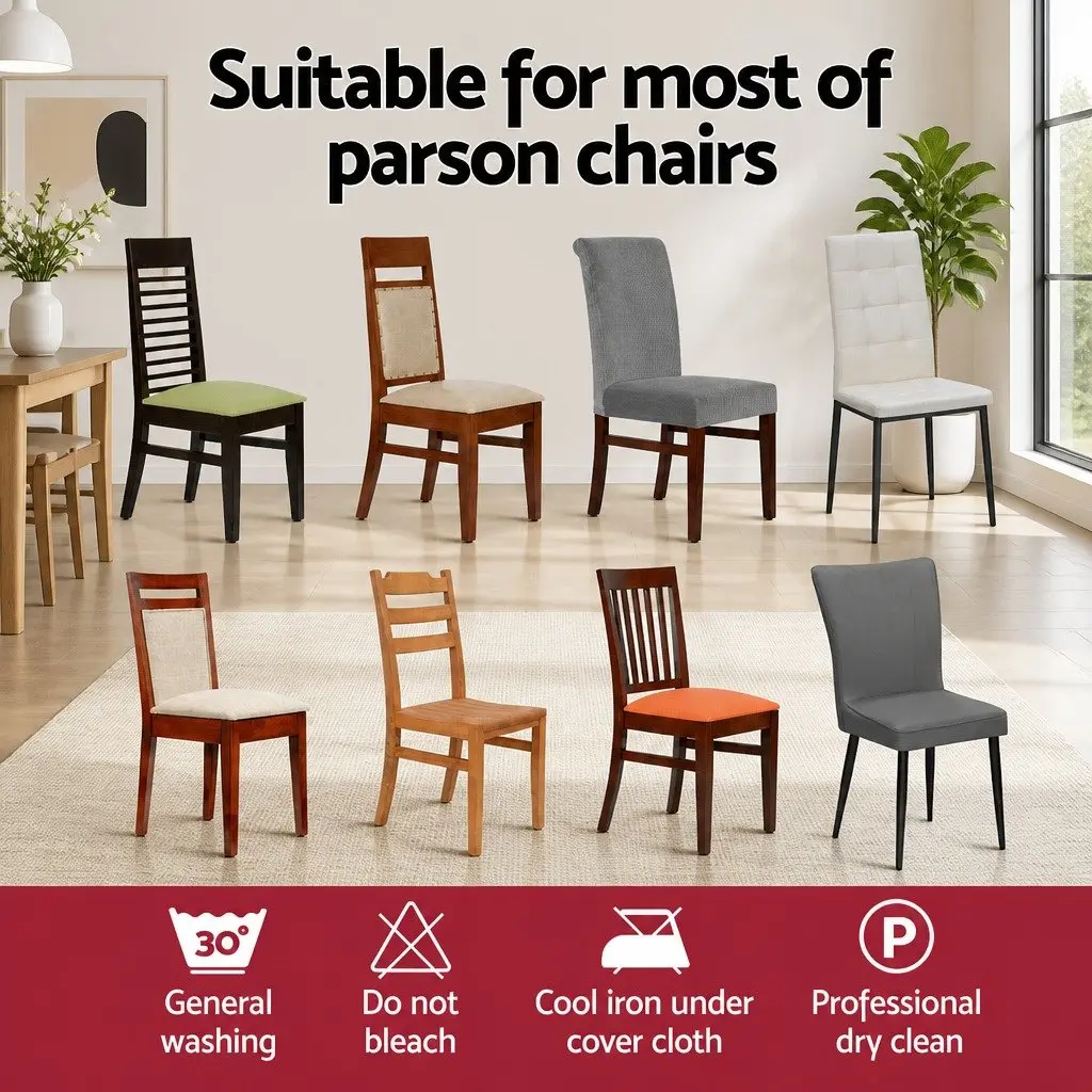 Dining Chair Covers 4 Pack