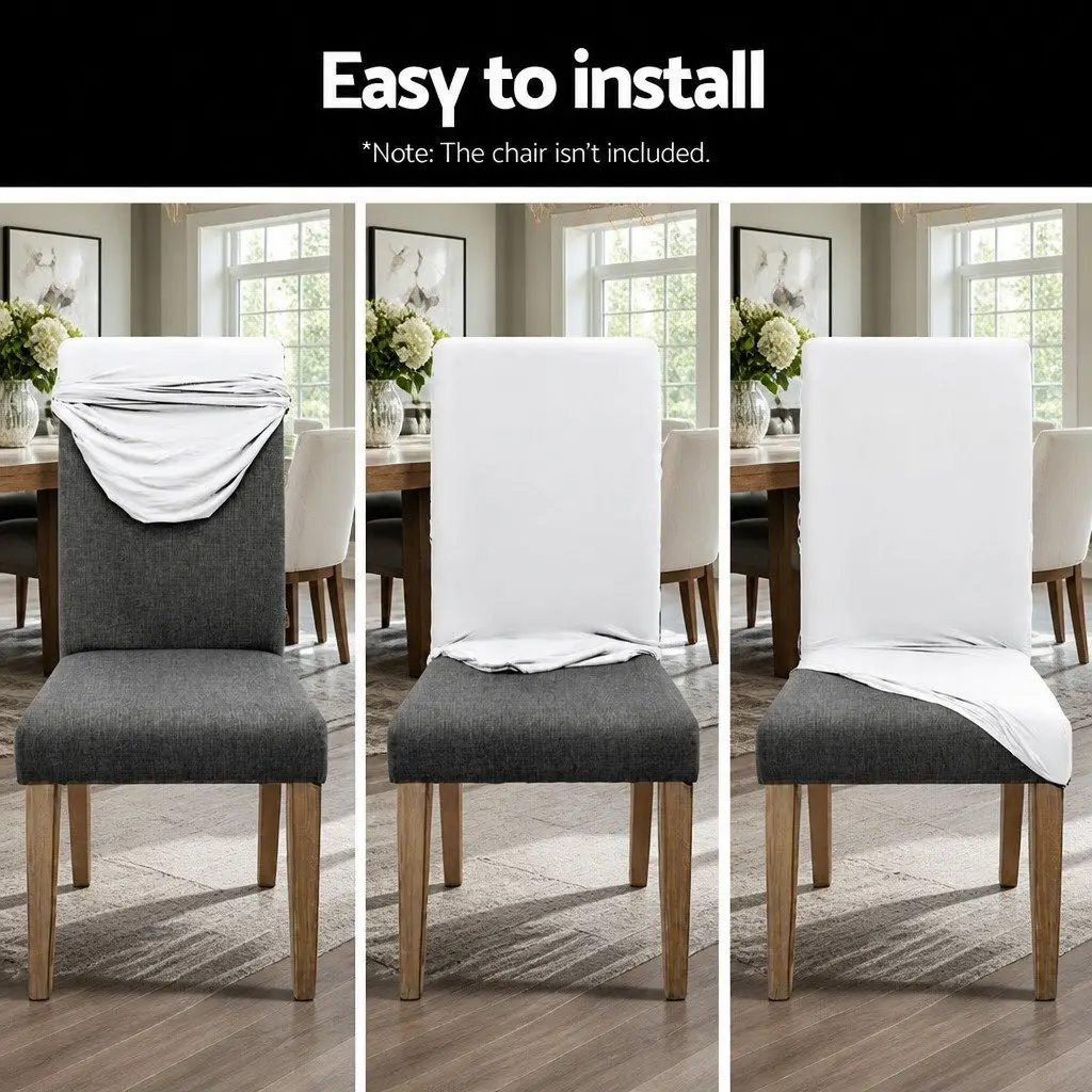 Dining Chair Covers 6 Pack