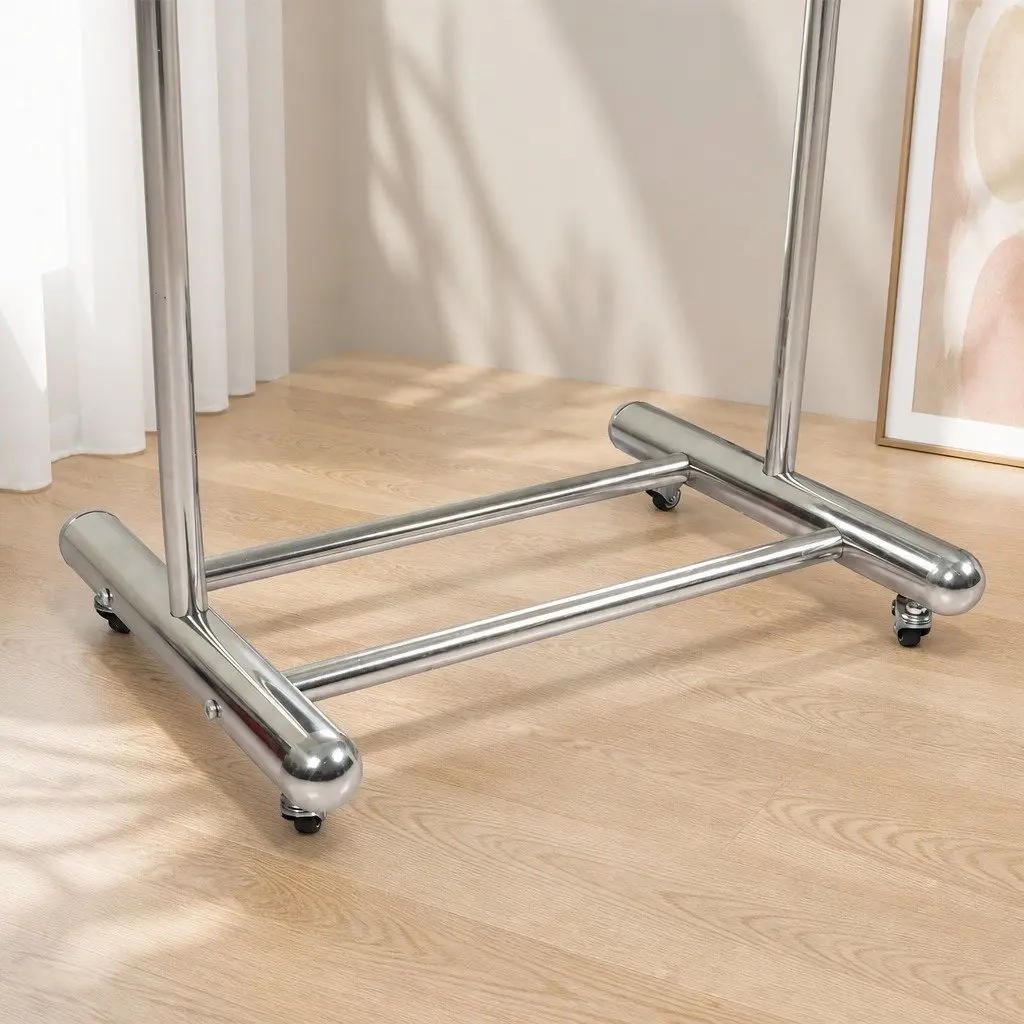 Full Length Arch Mirror Adjustable Angle 165cm Silver