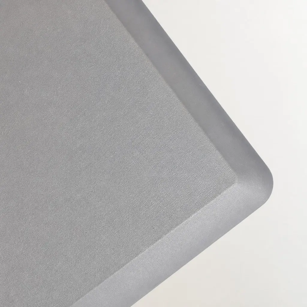 Anti Fatigue Standing Mat for Desk Kitchen Work 50x80cm Grey Non Slip Comfort Foam