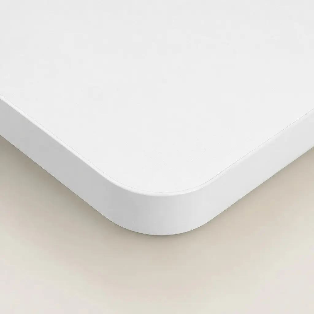 Desktop Table Top 140x70cm White Particle Board MDF Veneer Pre-Drilled